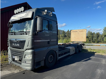Containertransporter/ Wissellaadbak vrachtwagen MAN TGX 26.500