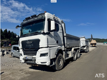 Kipper vrachtwagen MAN TGX