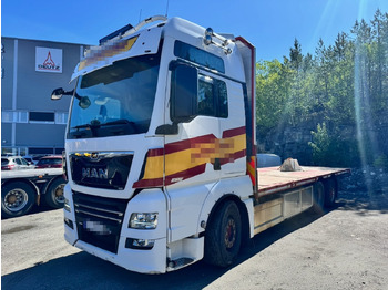 Vrachtwagen met open laadbak MAN TGX