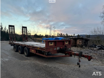 Dieplader aanhangwagen