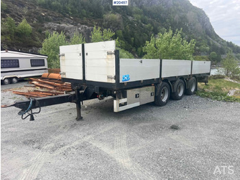 Open/ Plateau aanhangwagen NOR SLEP