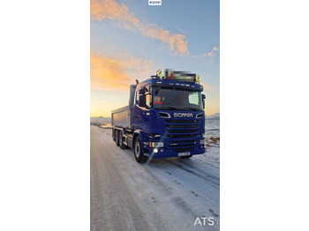 Kipper vrachtwagen SCANIA R 580