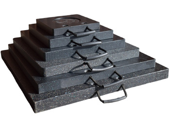 Onderdelen voor Autolaadkraan Stabilizer pads for crane PAP 10.5/P: afbeelding 4