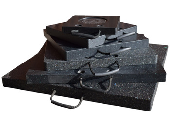 Onderdelen voor Autolaadkraan Stabilizer pads for crane PAP 10.5/P: afbeelding 3