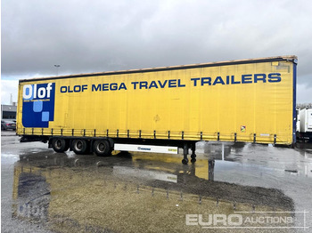 Schuifzeiloplegger 2015 Krone Mega Liner, Curtainsider, 3 Axle (Dutch Reg. Docs): afbeelding 5