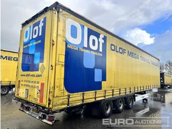 Schuifzeiloplegger 2015 Krone Mega Liner, Curtainsider, 3 Axle (Dutch Reg. Docs): afbeelding 4