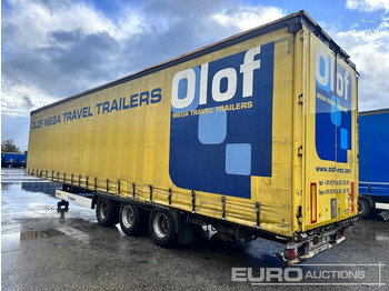 Schuifzeiloplegger 2015 Krone Mega Liner, Curtainsider, 3 Axle (Dutch Reg. Docs): afbeelding 2