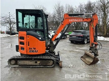 Minigraafmachine HITACHI ZX26U-6