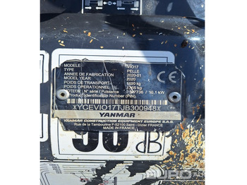 Minigraafmachine 2020 Yanmar ViO17: afbeelding 4