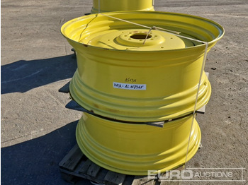 Band John Deere 15x38 Fixed Rear Rims, Center Bore: 152mm, Pitch Circle: 221mm, 8 Screw Holes (No.AL118365): afbeelding 2