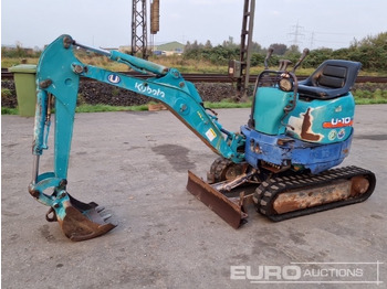 Minigraafmachine KUBOTA U10
