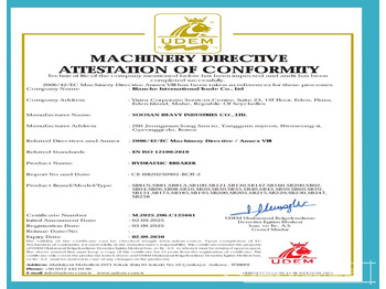 Hydraulische hamer SOOSAN