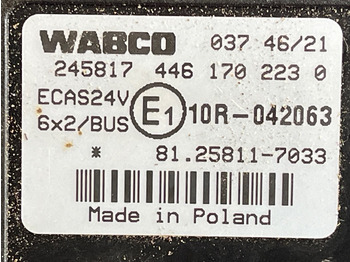 Elektrisch systeem voor Vrachtwagen MAN ECU ECAS 81.25811-7033: afbeelding 2 Elektrisch systeem voor Vrachtwagen MAN ECU ECAS 81.25811-7033: afbeelding 2