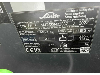 Stapelaar Linde D14SP: afbeelding 4
