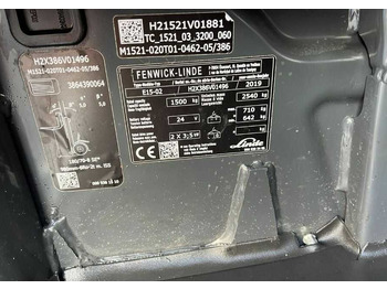 Elektrische heftruck Linde E15-02: afbeelding 4 Elektrische heftruck Linde E15-02: afbeelding 4