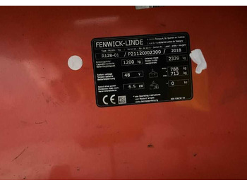 Reach truck Linde R12B-01: afbeelding 4