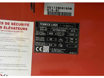 Reach truck Linde R14-01: afbeelding 4