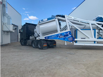 Nieuw Betoncentrale Mobile Concrete Batching Plant M120-TWN (120m3/h): afbeelding 5