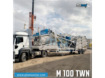 Nieuw Betoncentrale PROMAX MOBILE CONCRETE BATCHING PLANT M100-TWN (100m3/h): afbeelding 5