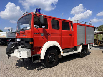 Brandweerwagen Iveco 90-16 AW 4x4 LF8 Feuerwehr Standheizung 9 Sitze: afbeelding 4
