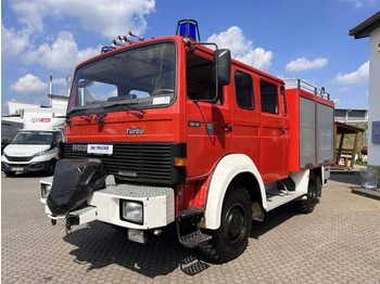 Brandweerwagen Iveco 90-16 AW 4x4 LF8 Feuerwehr Standheizung 9 Sitze: afbeelding 2