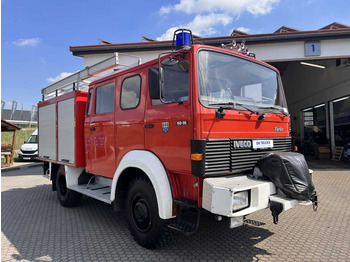 Brandweerwagen Iveco 90-16 AW 4x4 LF8 Feuerwehr Standheizung 9 Sitze: afbeelding 3