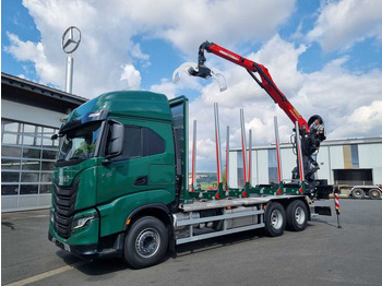Houttransport IVECO X-WAY