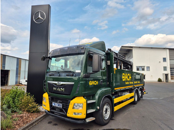 Vrachtwagen met open laadbak, Kraanwagen MAN TGS 26.420 6x2-4 LL Hiab 177K PRO 2 Stück: afbeelding 2