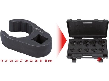 Nieuw Automotive gereedschap Diversen Open opsteekringsleutelset 19-46 MM 10PCS: afbeelding 5 Nieuw Automotive gereedschap Diversen Open opsteekringsleutelset 19-46 MM 10PCS: afbeelding 5