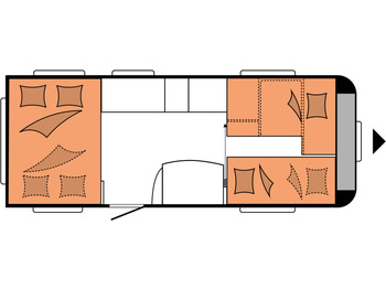 Caravan DE LUXE 515 UHK: afbeelding 2