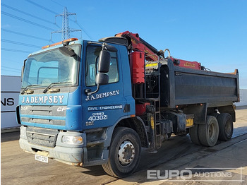 Kipper vrachtwagen DAF CF 75 310
