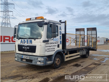 Vrachtwagen met open laadbak MAN TGL 8.180