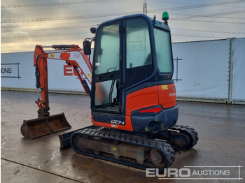 Minigraafmachine 2016 Kubota U27-4: afbeelding 3