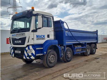 Kipper vrachtwagen MAN TGS 35.400