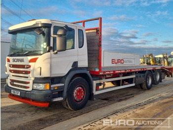 Vrachtwagen met open laadbak SCANIA P 320