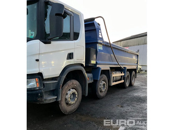 Kipper vrachtwagen 2018 Scania P410XT: afbeelding 2