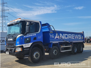 Kipper vrachtwagen SCANIA P 410