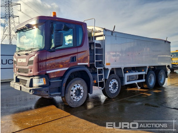 Kipper vrachtwagen SCANIA P 410