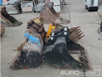 Bak 30", 30" Digging Bucket 45-50mm Pin to suit 4-8 Ton Excavator: afbeelding 4