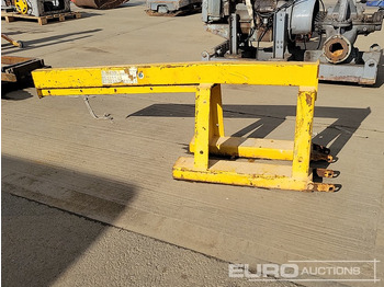 Intern transport Crane Jib to suit Forklift: afbeelding 2