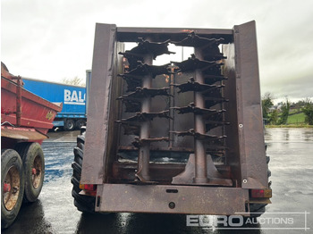 Landbouwaanhanger Marshall VES1500 Single Axle Muck Spreader: afbeelding 3 Landbouwaanhanger Marshall VES1500 Single Axle Muck Spreader: afbeelding 3