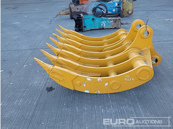 Nieuw Bak Unused 65" Rake 80mm Pin to suit 20 Ton Excavator: afbeelding 3