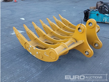 Nieuw Bak Unused 65" Rake 80mm Pin to suit 20 Ton Excavator: afbeelding 4