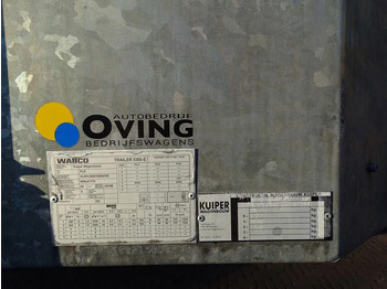 Dieplader oplegger kuiper 8 Tons Be Oplegger 670x195 laadvloerhoogte 50 cm: afbeelding 5