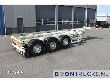 Containertransporter/ Wissellaadbak oplegger RENDERS