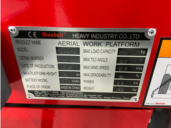 Nieuw Schaarlift Mantall XE80W: afbeelding 5