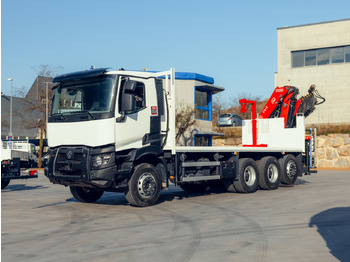 Vrachtwagen met open laadbak RENAULT C 460