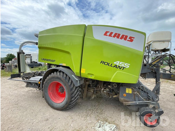Ronde balenpers CLAAS 455 Rollant Uniwrap: afbeelding 2
