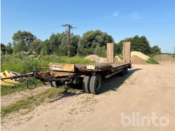 Dieplader aanhangwagen