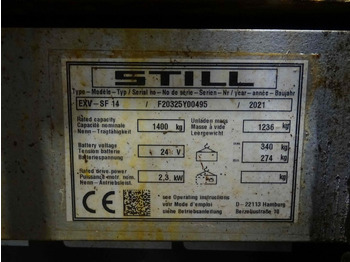 Leasing Still EXV-SF14/TK Still EXV-SF14/TK: afbeelding 5